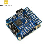 HOT Matek Mateksys F411-WTE Flight Controller STM32F411 Built-in BEC Output 2-6S ESC 90A Current Senor for Fixed Wing Drone